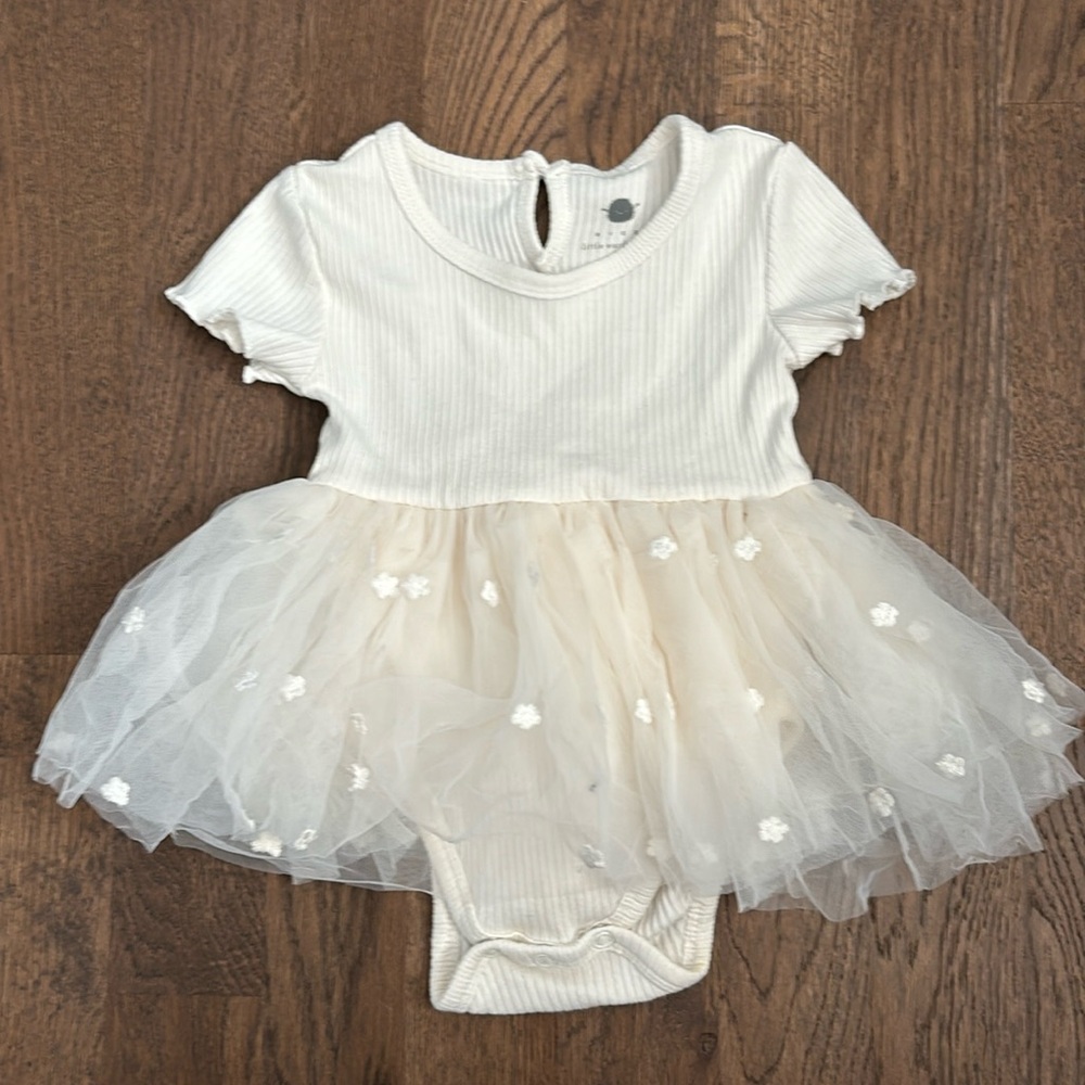RISE LITTLE EARTHLING Tutu Dress Bodysuit